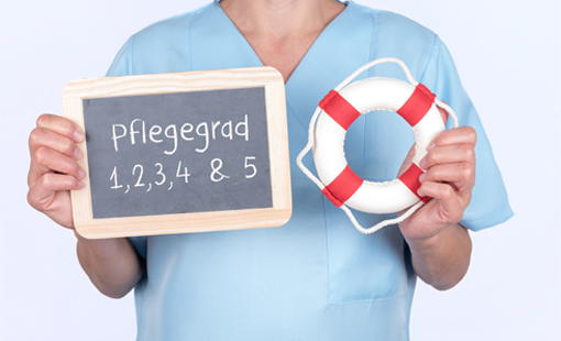 Pflegegrad 1 bis 5